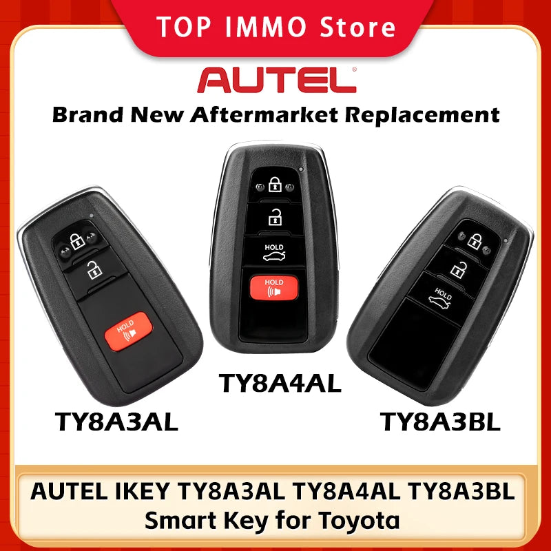 AUTEL IKEY Smart Key with 8A Chip Technology