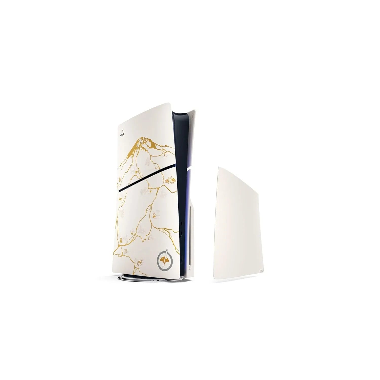 PlayStation 5 Slim Console – Ghost of Yōtei Gold Limited Edition Bundle