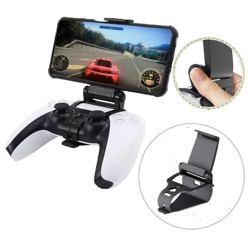 Adjustable Phone Mount for PS5 Controller
