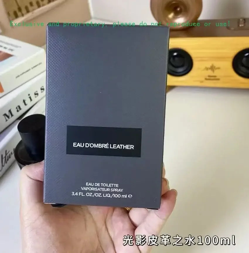 Best Selling 100ml TF Perfume Eau Ombre Leather For Men And Women, Indoor And Outdoor Use Long-lasting Good Scent