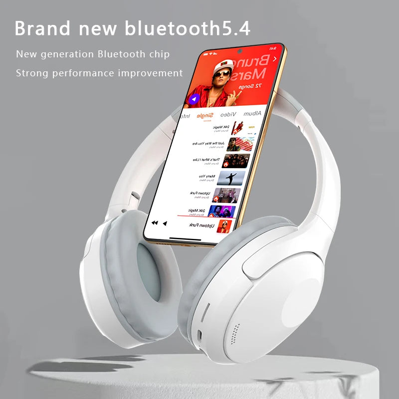 Wireless Gaming Headset with Surround Sound & Mic