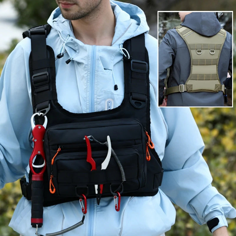 Tactical Chest Rig Vest Bag for Outdoor Activities