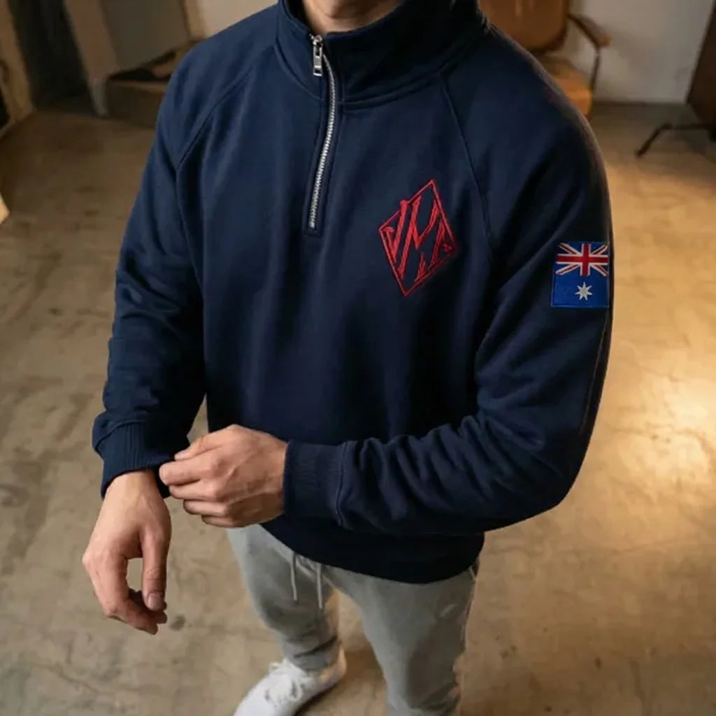 Men Y2K Retro Pullover Hoodie American Embroidery Pattern Sweatshirt Vintage Casual Streetwear Oversized Coat Clothing