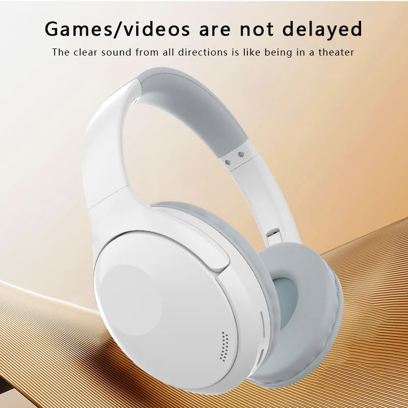 Wireless Gaming Headset with Surround Sound & Mic