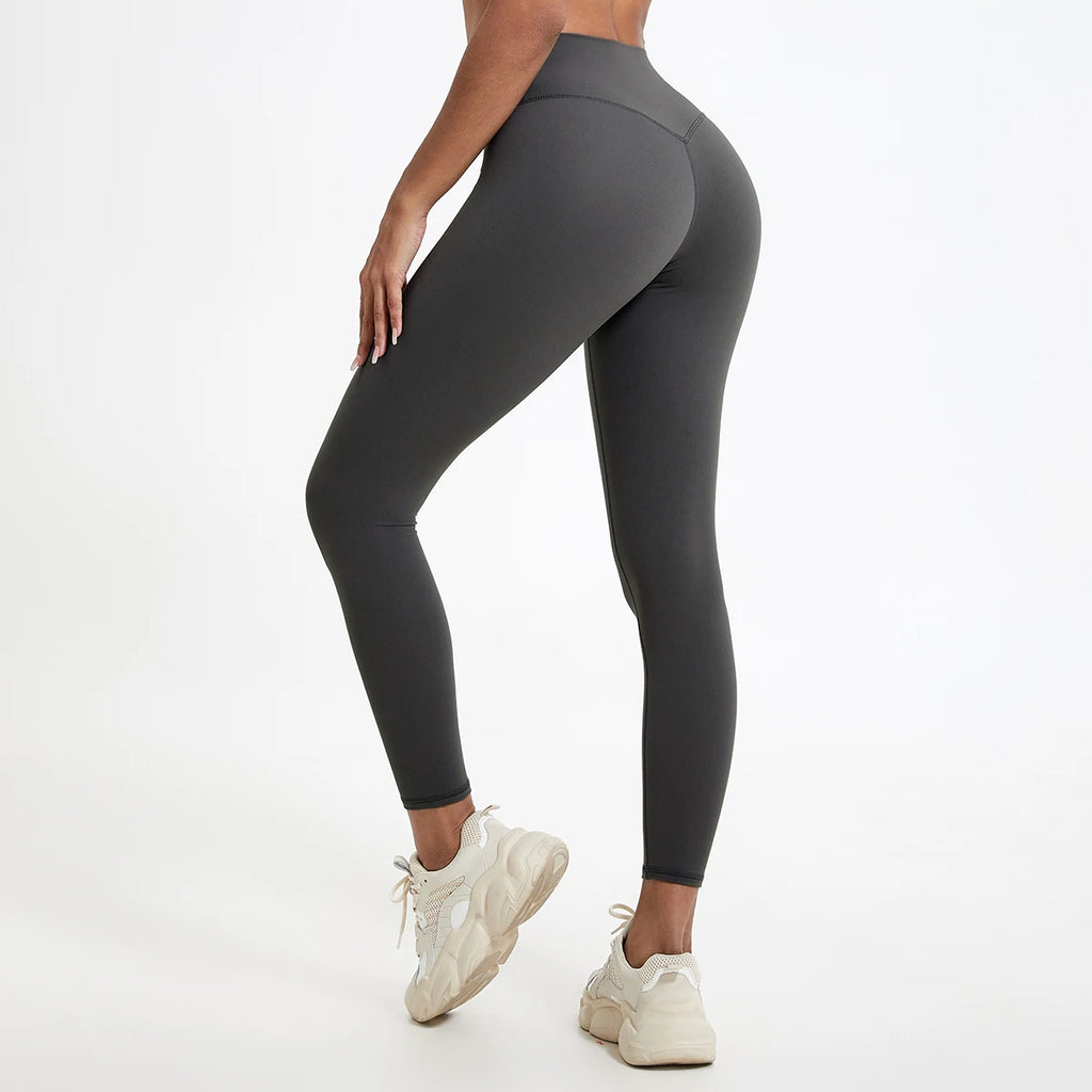 Hearuisavy Super Soft Fabrics High Waist Leggings Quick-Dry Gym Yoga Pants Running Workout Tights Push Up Sports Leggings Women