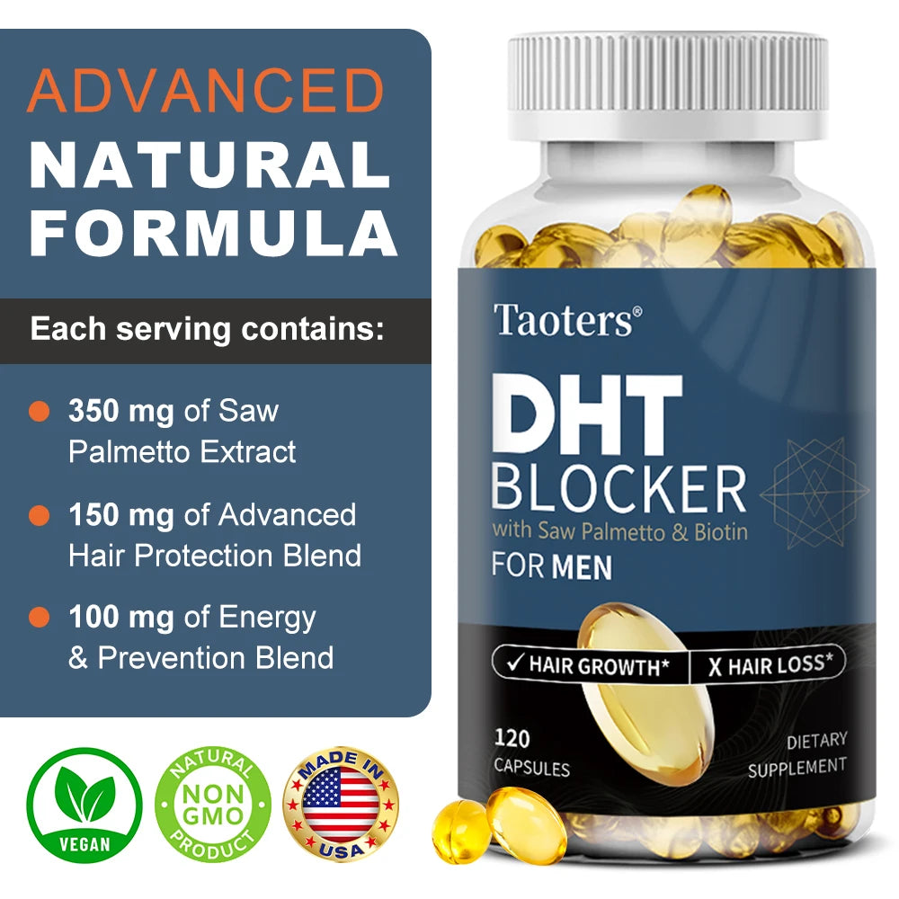DHT Blocker Hair Growth Supplement with Saw Palmetto