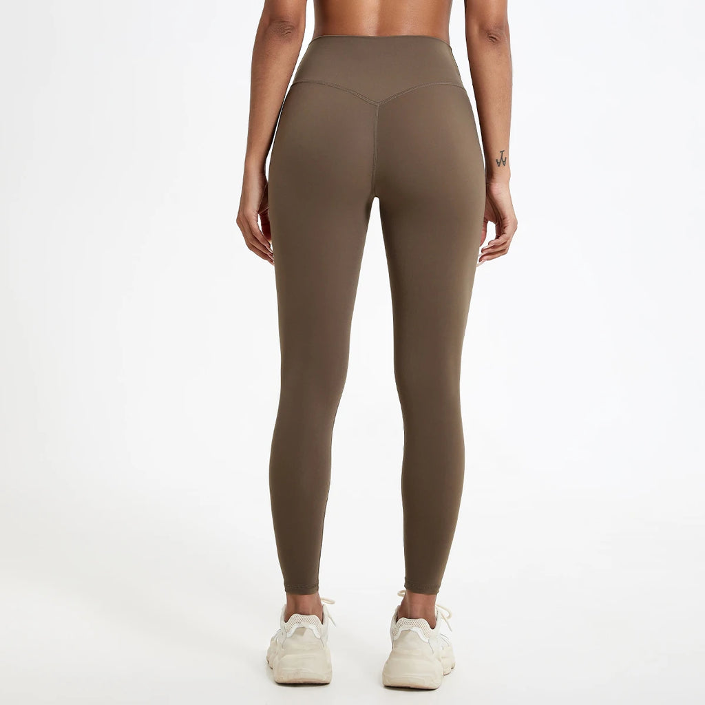 Hearuisavy Super Soft Fabrics High Waist Leggings Quick-Dry Gym Yoga Pants Running Workout Tights Push Up Sports Leggings Women
