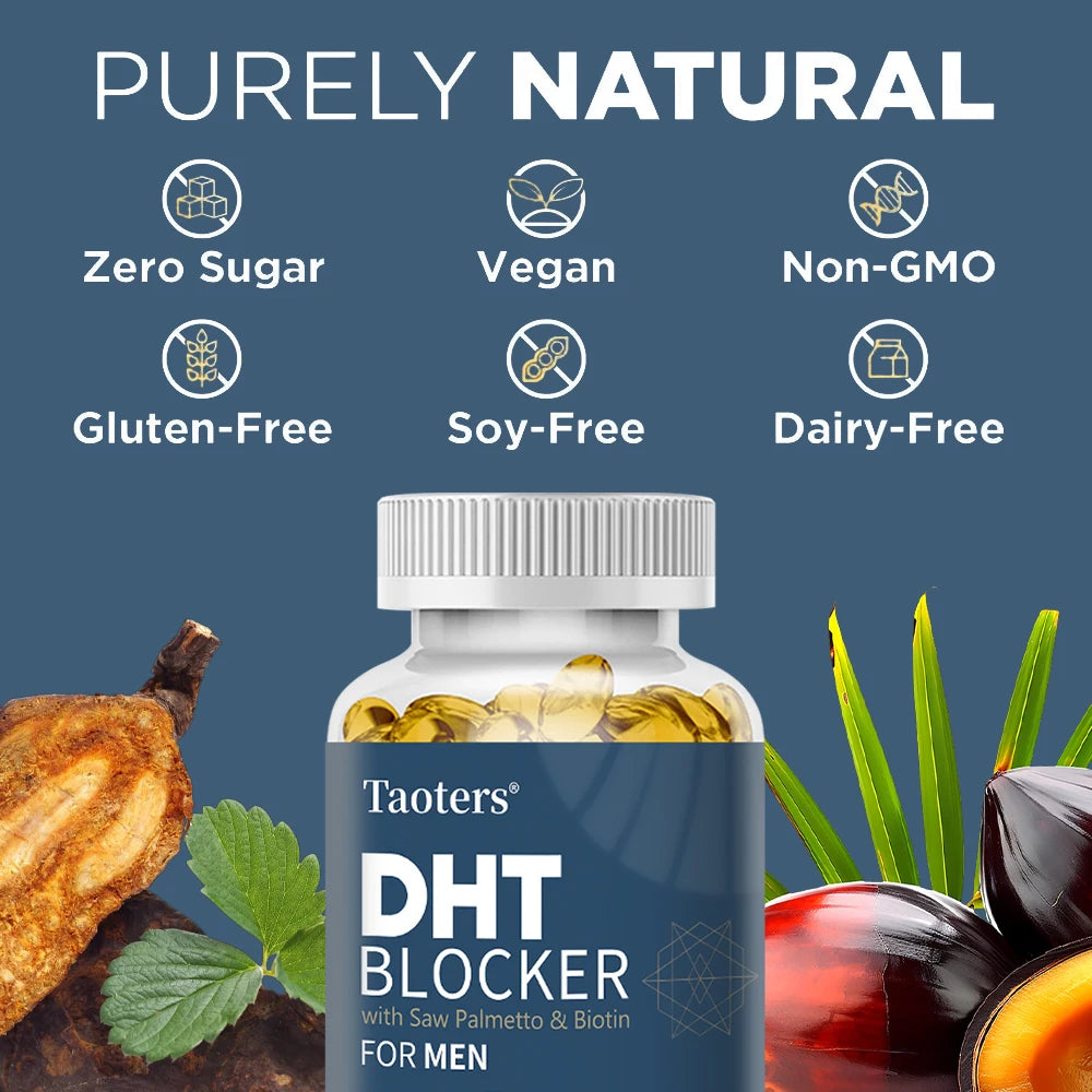 DHT Blocker Hair Growth Supplement with Saw Palmetto