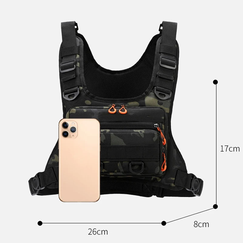 Tactical Chest Rig Vest Bag for Outdoor Activities