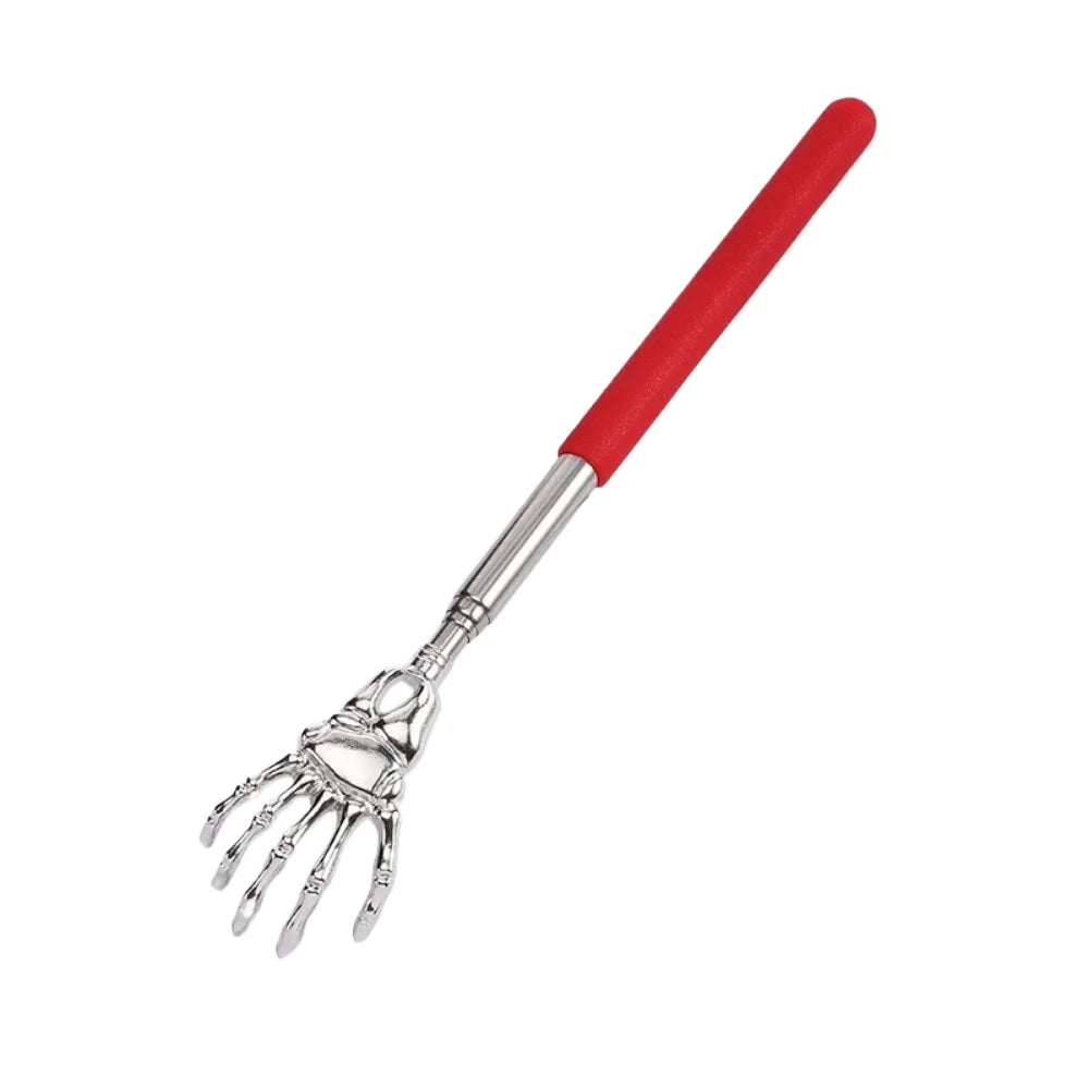 1 Piece Extendable Back Scratcher Portable Telescoping Metal Stainless Steel Back Scratchers Hand Massager