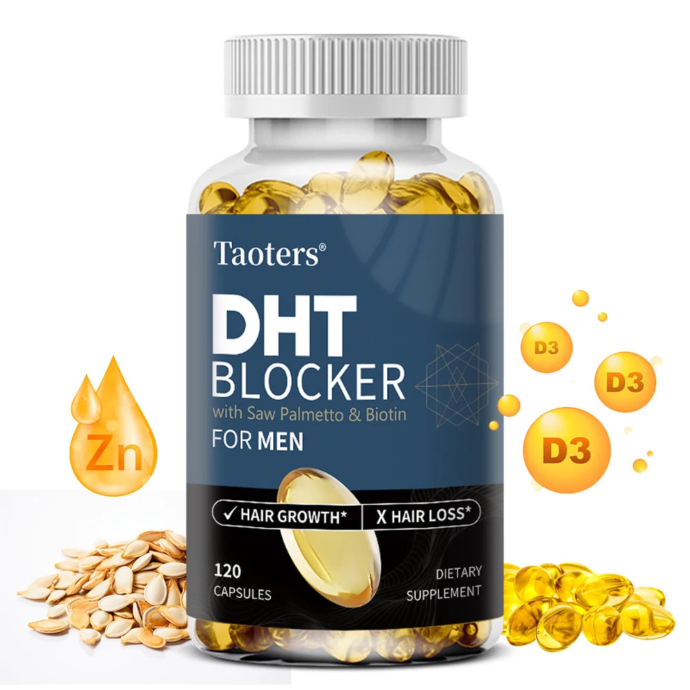 DHT Blocker Hair Growth Supplement with Saw Palmetto