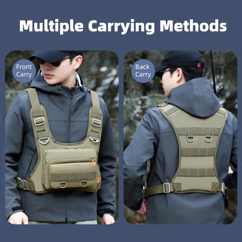 Tactical Chest Rig Vest Bag for Outdoor Activities