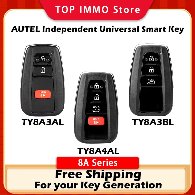 AUTEL IKEY Smart Key with 8A Chip Technology