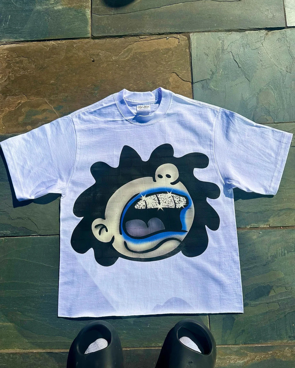 Chic American Anime Cartoon Street Hip-hop Cotton Men's Fashion Loose T-shirt Graphic T Shirts Streetwear Harajuku Unisex