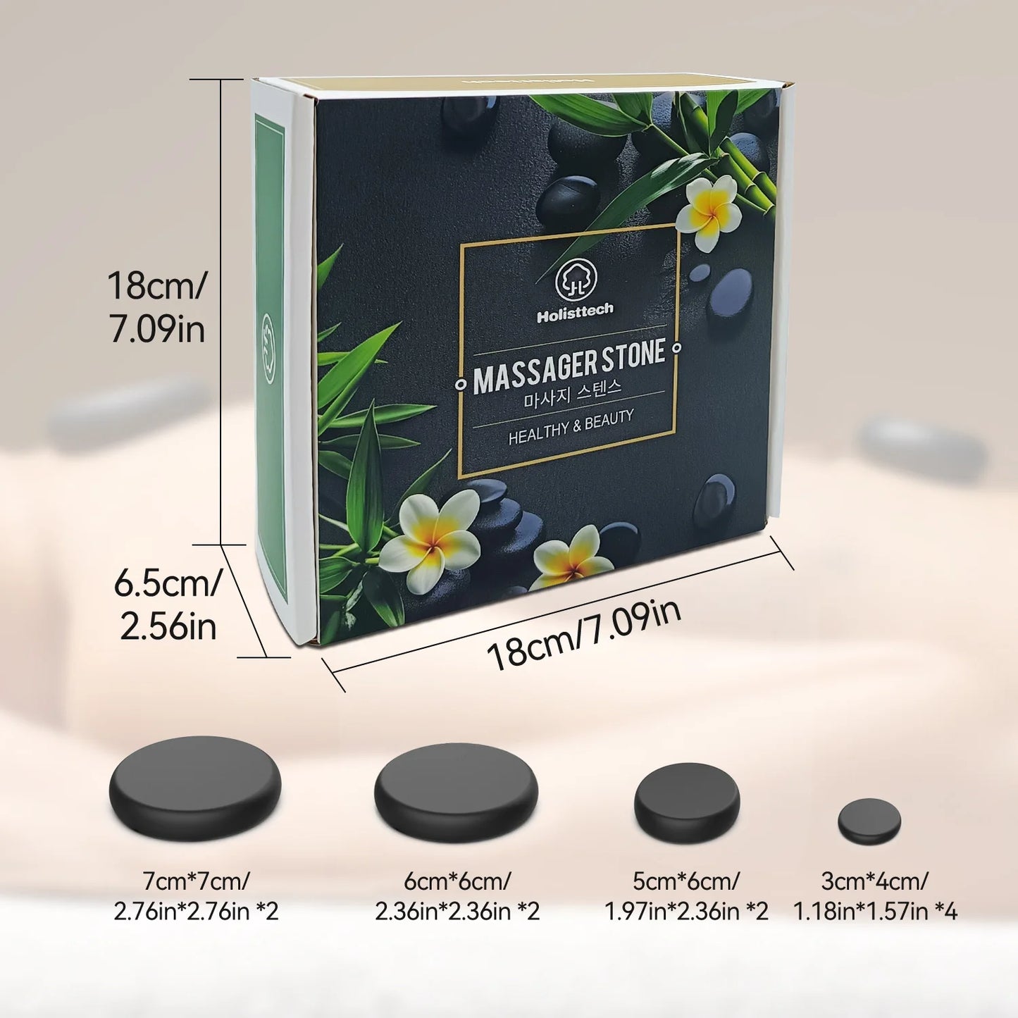 10-Piece Hot Stone Massage Set