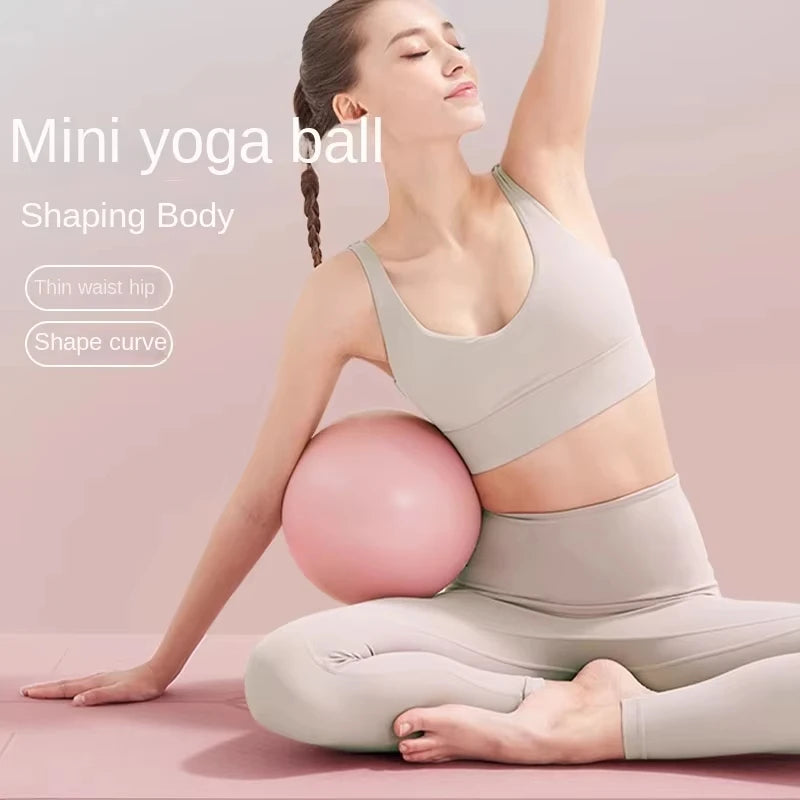 25cm Anti-Burst Pilates Fitness Ball for Women