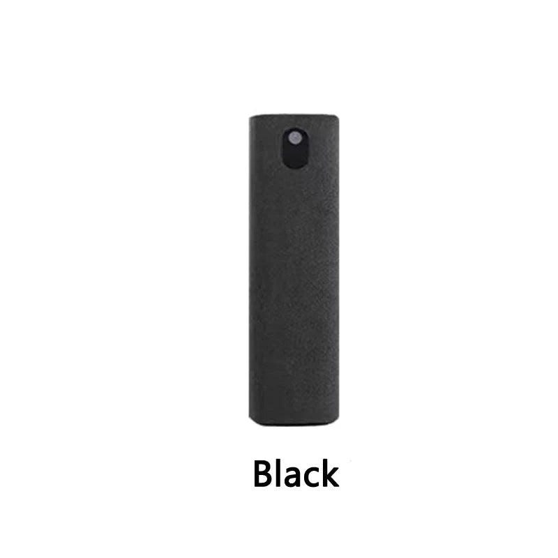 2 In 1 Phone Screen Cleaner Spray Portable Tablet Mobile Phone Touch Screen Cleaner Microfiber Cloth Set Glass Cleaning Artifact