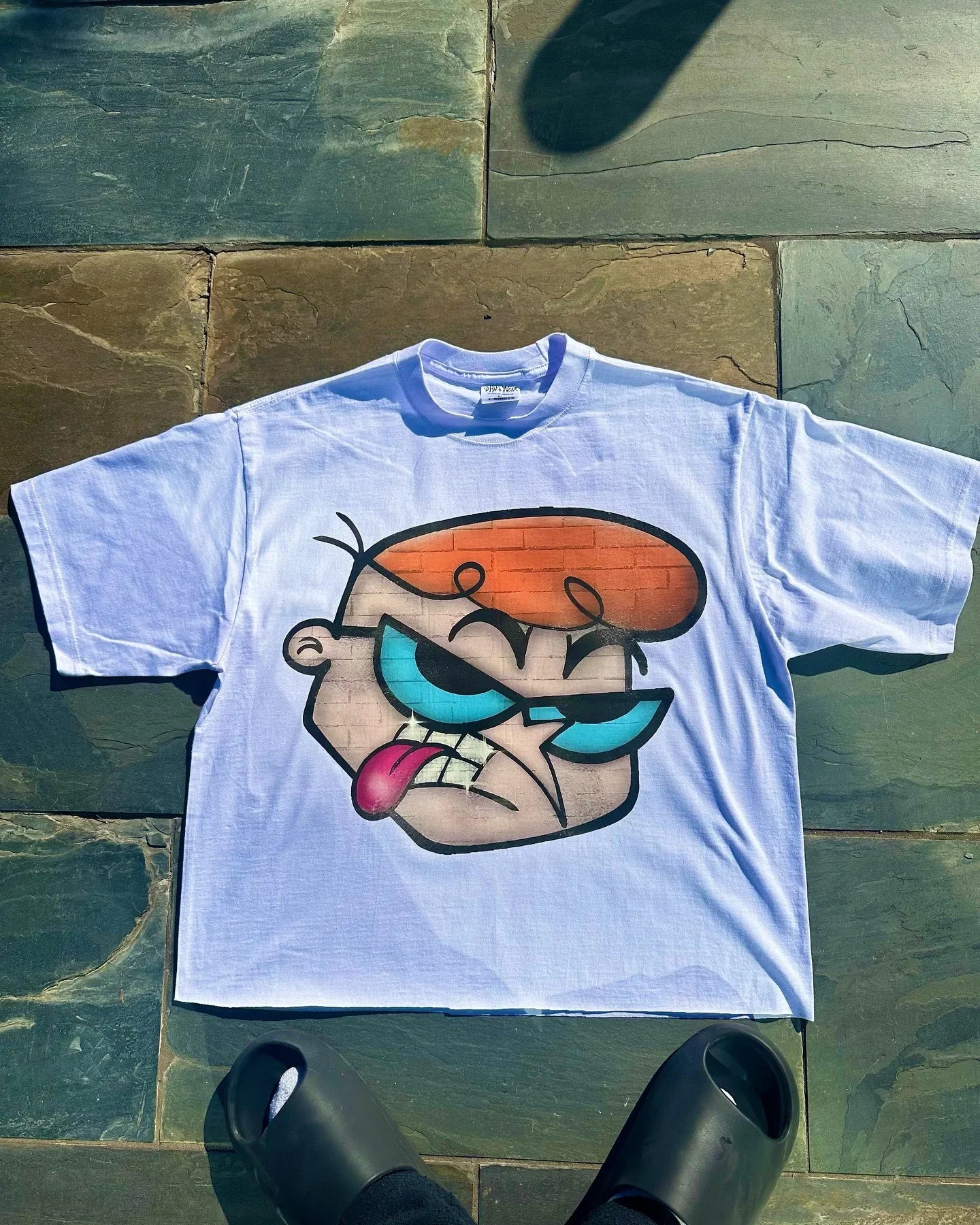 Chic American Anime Cartoon Street Hip-hop Cotton Men's Fashion Loose T-shirt Graphic T Shirts Streetwear Harajuku Unisex