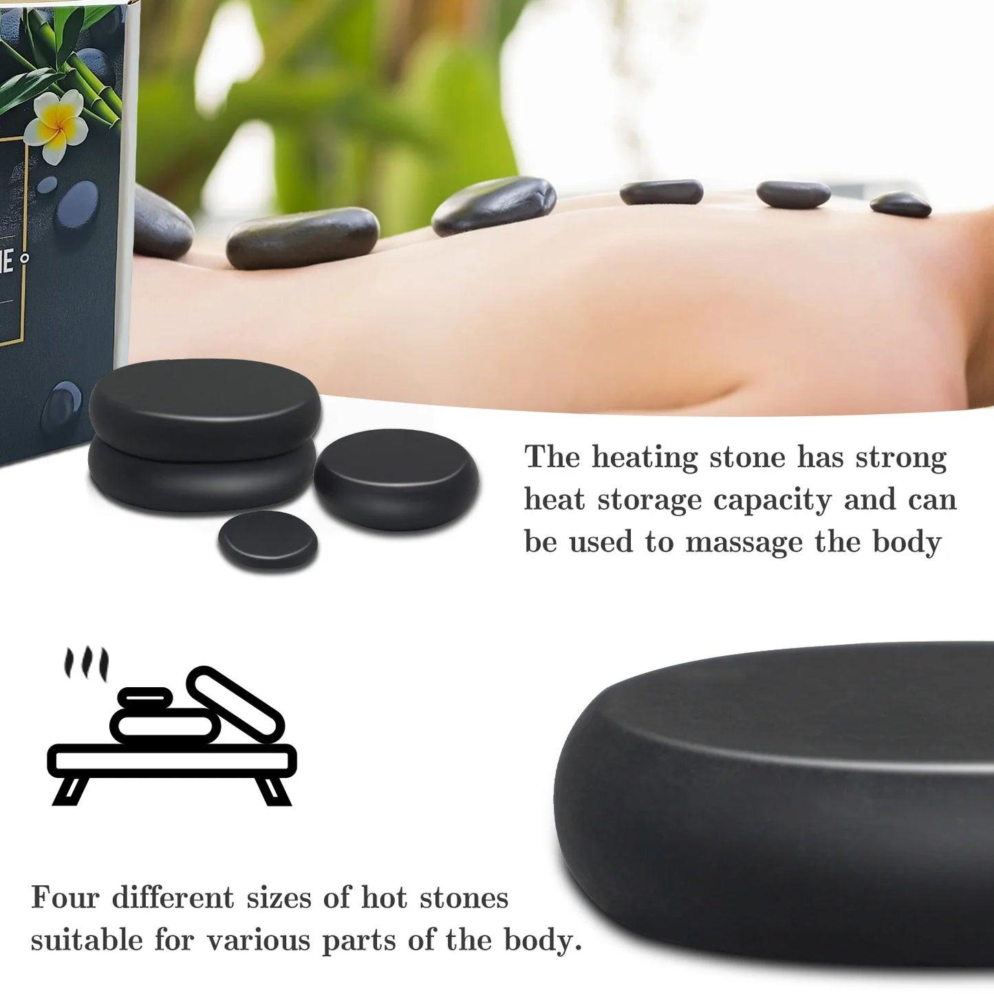10-Piece Hot Stone Massage Set