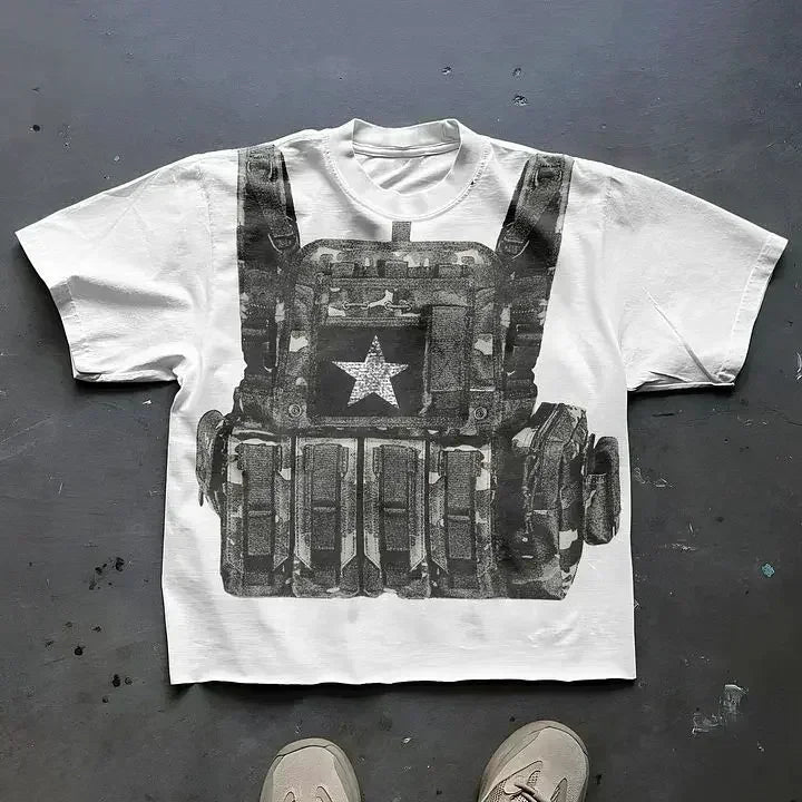 American letter graphic t shirts y2k tops oversized t shirt couples pro choice harajuku gothic streetwear vintage men clothing