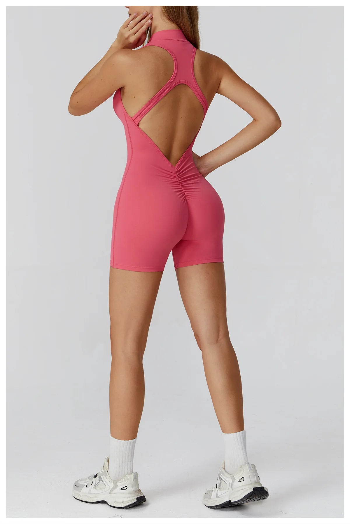Women Tracksuit Zipper Sports Overalls Sporty Jumpsuit Sportswear Women's Rompers Gym Set Yoga Clothing Suit For Fitness Set