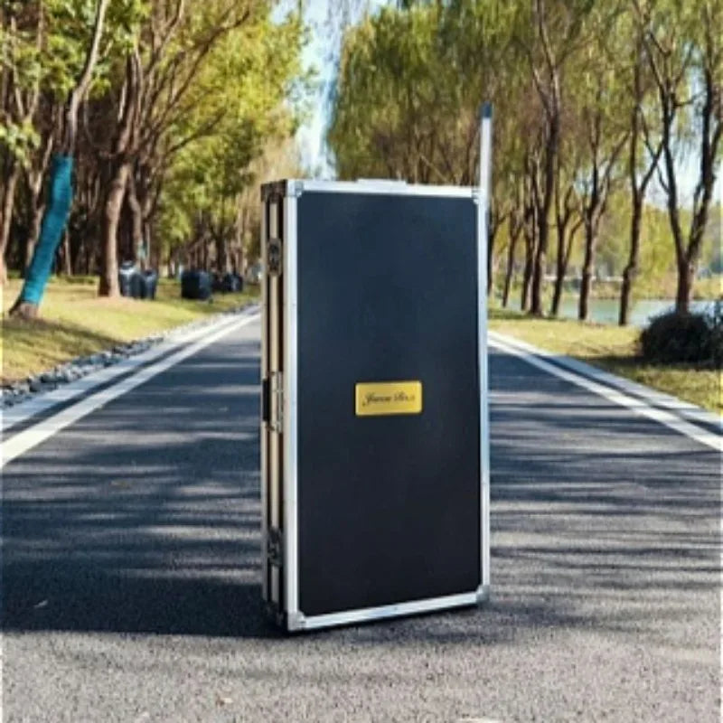 Portable Folding Camping Table with Storage Box