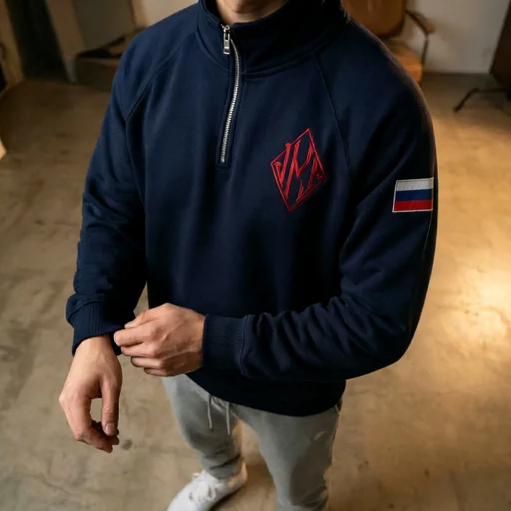 Men Y2K Retro Pullover Hoodie American Embroidery Pattern Sweatshirt Vintage Casual Streetwear Oversized Coat Clothing