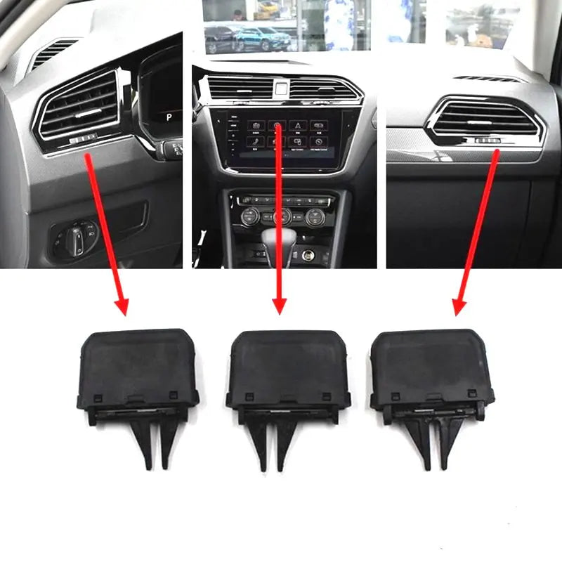 Dashboard AC Air Vent Repair Clip Kit for VW Tiguan MK2