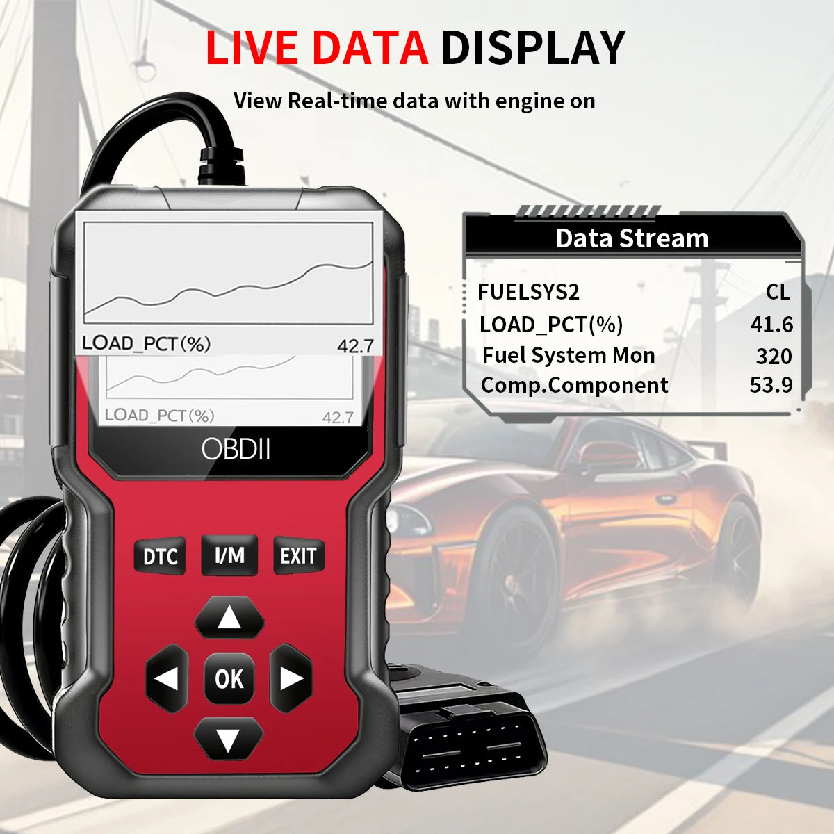V410 OBD2 Car Diagnostic Scanner Tool