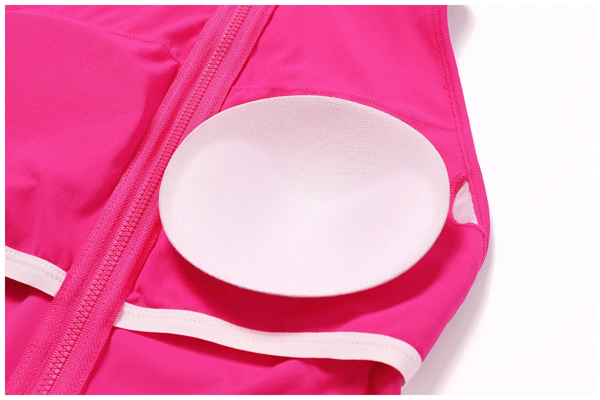 Women Tracksuit Zipper Sports Overalls Sporty Jumpsuit Sportswear Women's Rompers Gym Set Yoga Clothing Suit For Fitness Set
