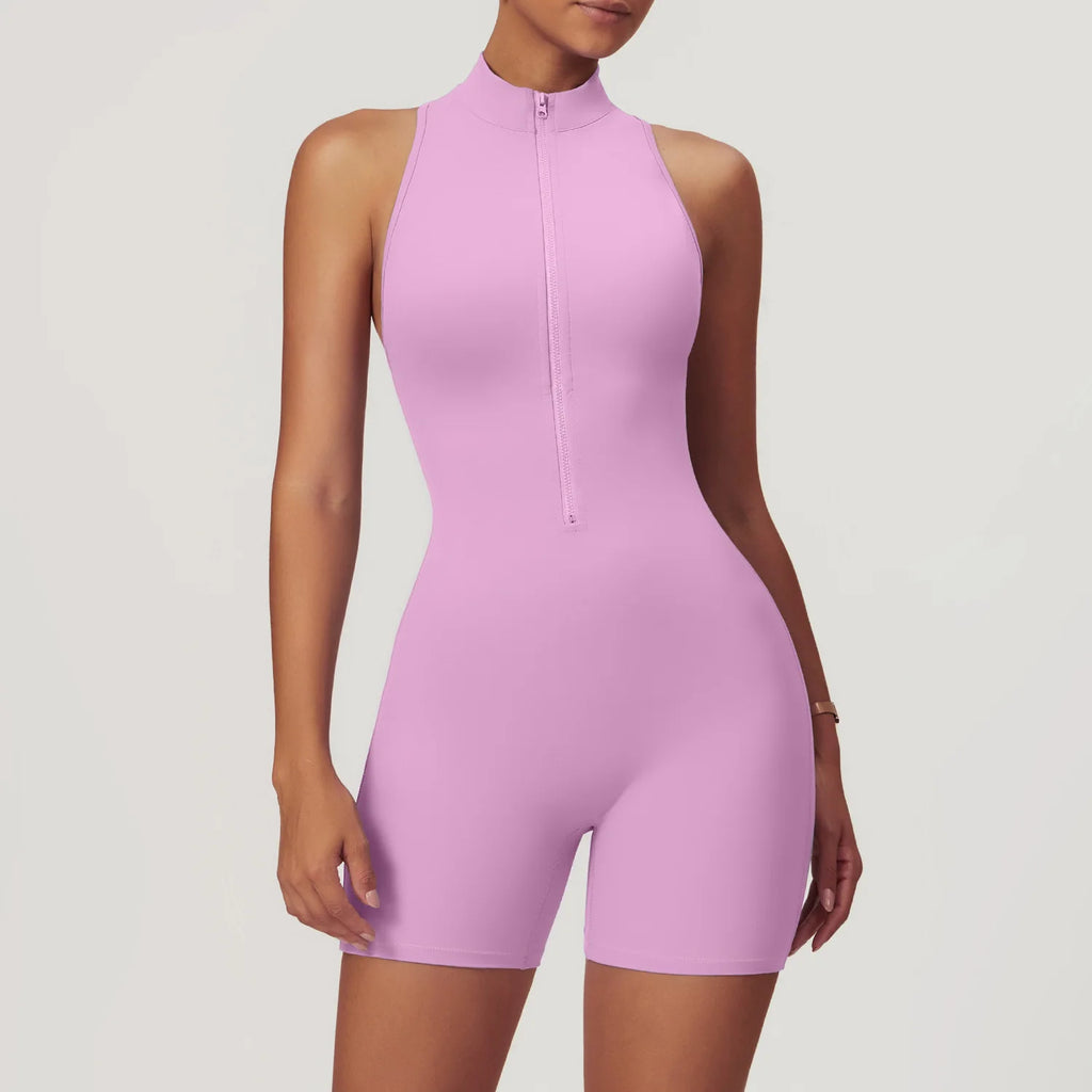 Women Tracksuit Zipper Sports Overalls Sporty Jumpsuit Sportswear Women's Rompers Gym Set Yoga Clothing Suit For Fitness Set