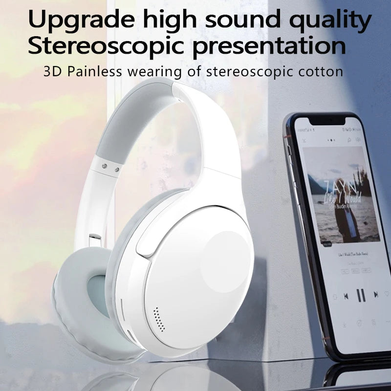 Wireless Gaming Headset with Surround Sound & Mic