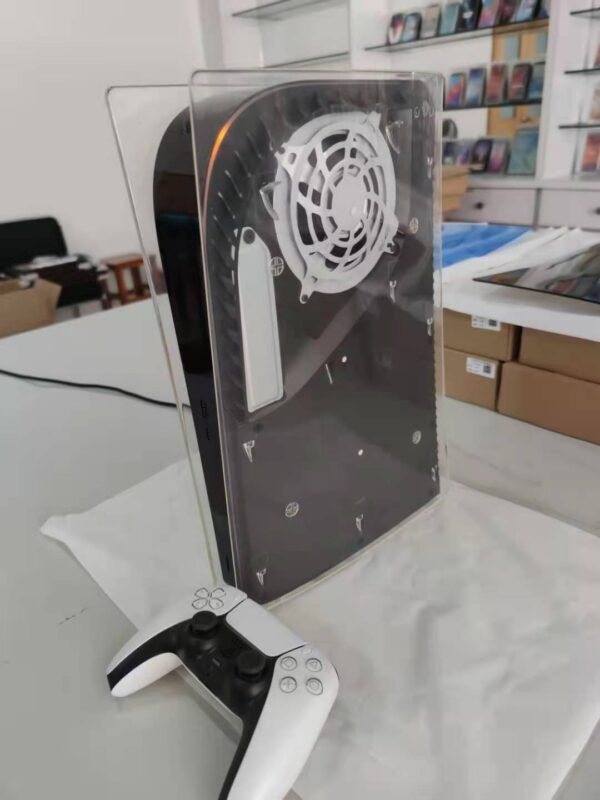 PS5 Digital Edition Cover Plate Custom ABS Replacement Console Faceplate Shell