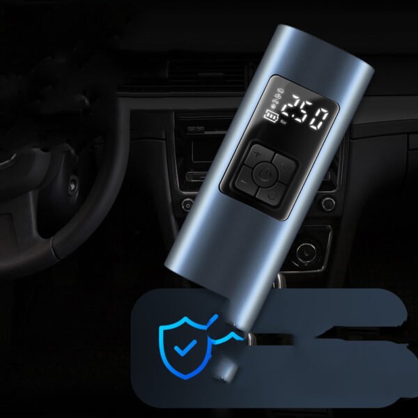 Wireless Portable Electric Car Air Pump High Power Cordless Tire Inflator with Digital Display